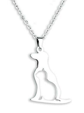 New - Cat & Dog Lovers Necklace - Pet Lovers Gifts for Women